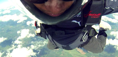 Lewis Hamilton Skydive